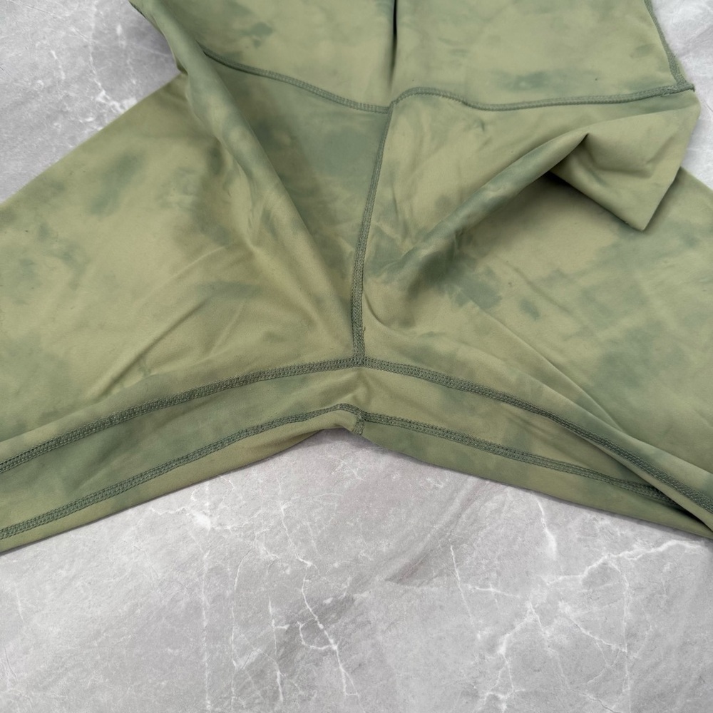 Women’s Tie Dye 25” Cropped Workout Athletic Leggings Pocket Size 8 - Picture 3 of 14